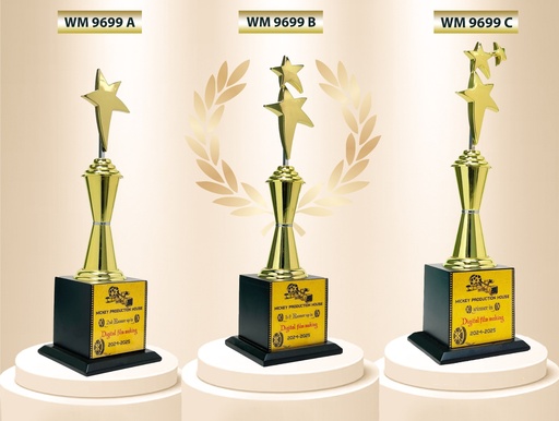 Wood & Metal Trophy WM 9699